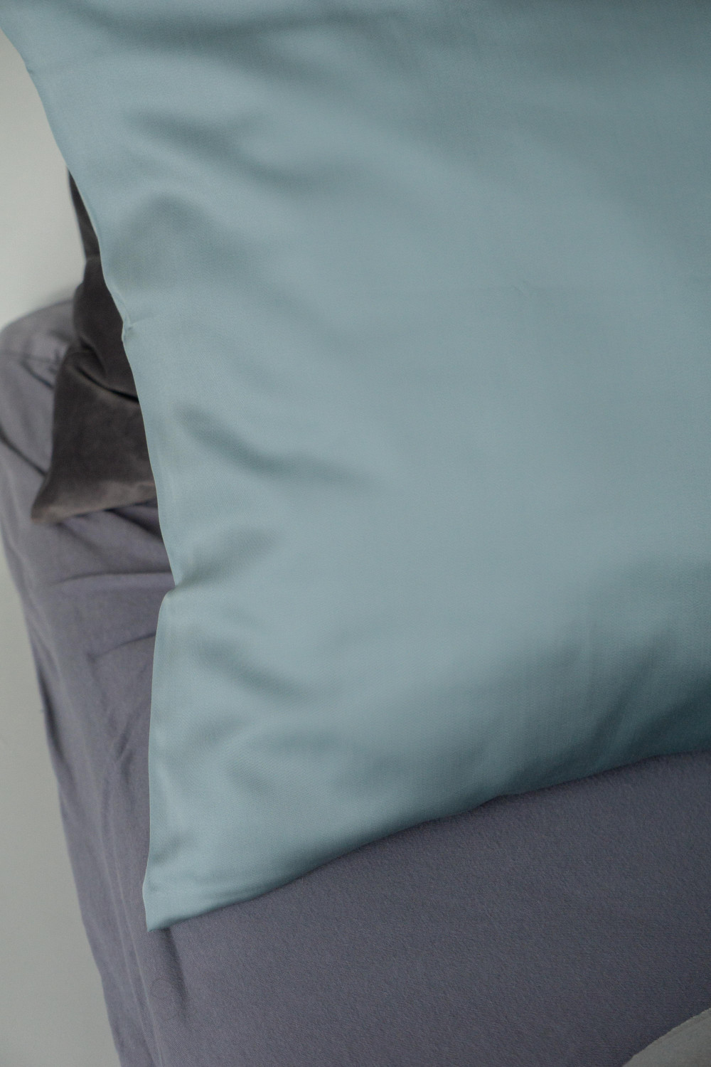 Наволочки из тенселя, оттенок Грозовое небо