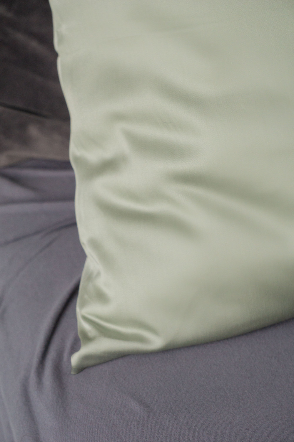 Наволочки из тенселя, оттенок Шалфей