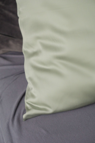 Наволочки из тенселя, оттенок Шалфей