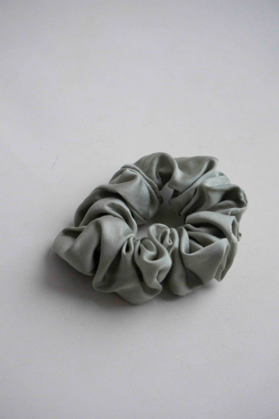 Резинки для волос из тенселя, цвет шалфей