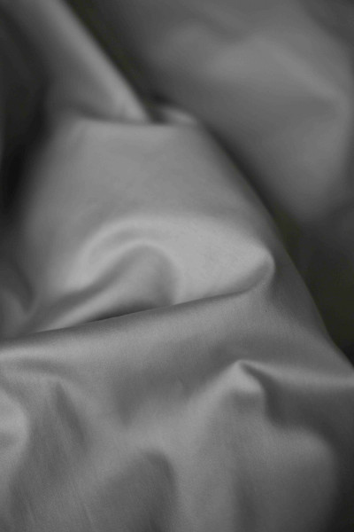 Евро комплект постельного белья из сатина, оттенок сталь