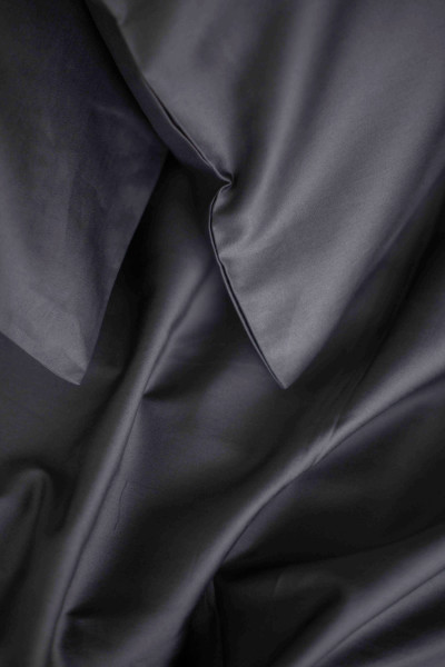 Евро комплект постельного белья из сатина, оттенок графит